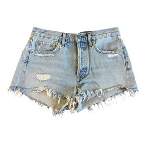 AGOLDE Parker Vintage Cut Off Jeans Sz 24 100% Cotton